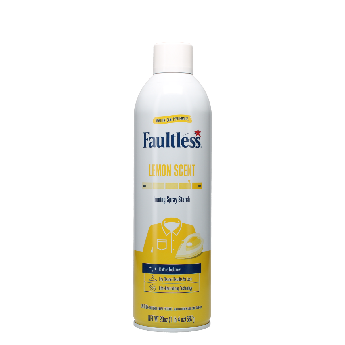 Faultless Lemon Fresh Scent Heavy Duty Starch Spray