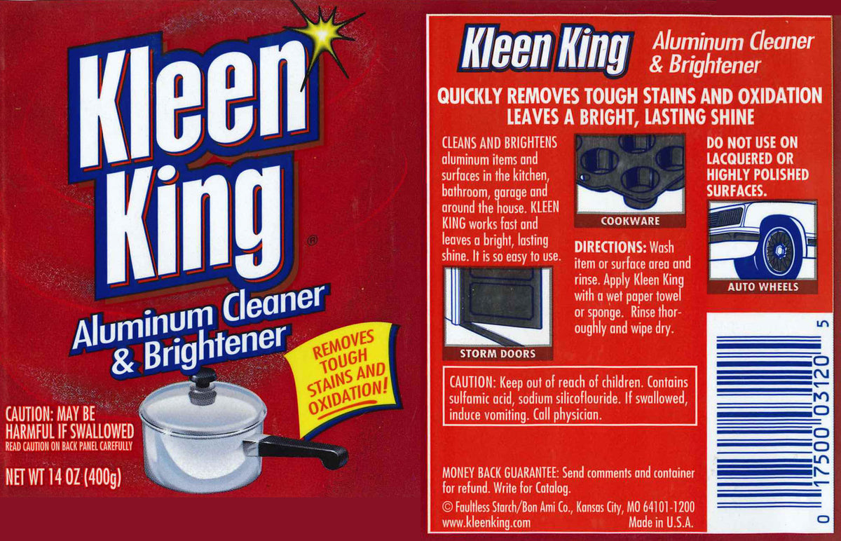 Kleen King Aluminum Brightener – Faultless Brands