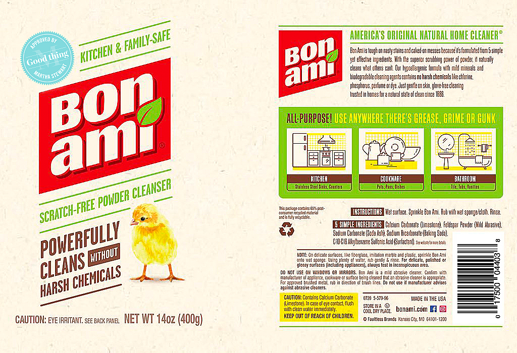 Bon top ami cleanser