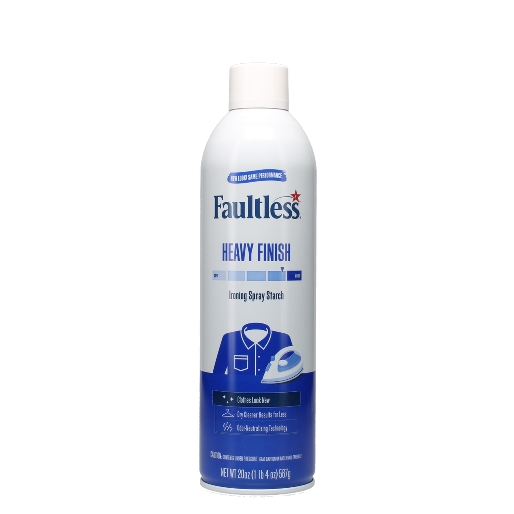Faultless Heavy Ironing Spray Starch – Faultless Brands
